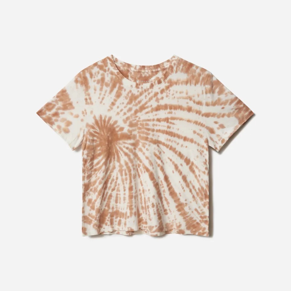 Two Everlane sold out tie dye t shirts